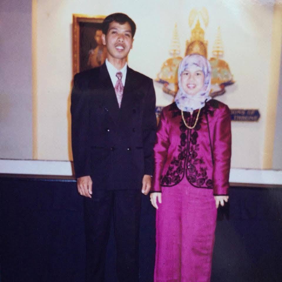 The founders of Hayati Diamond during the Abu Dhabi embassy years